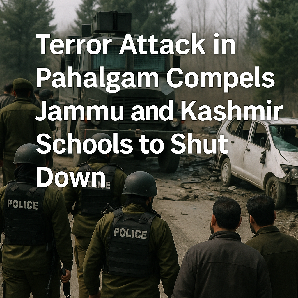 Terror Attack in Pahalgam Compels Jammu and Kashmir Schools to Shut Down