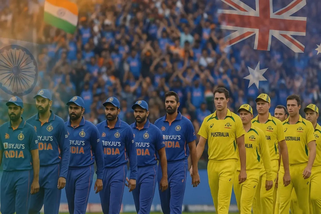 Aussie cricket tour of india