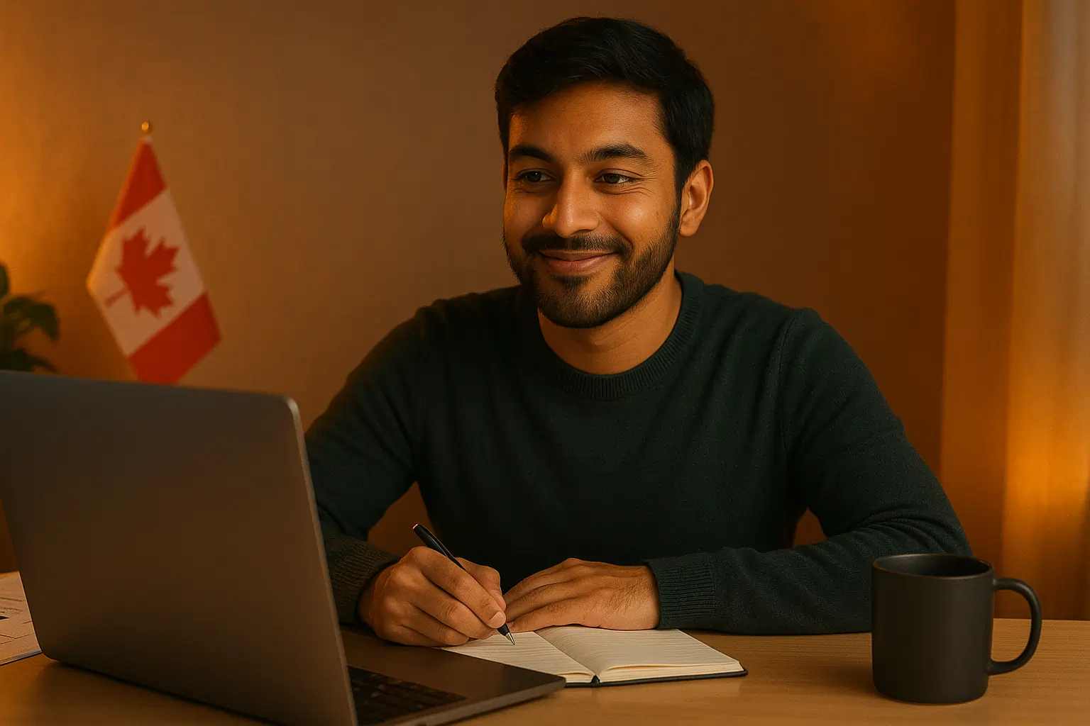 Canada PR confirmation in 2025 at home